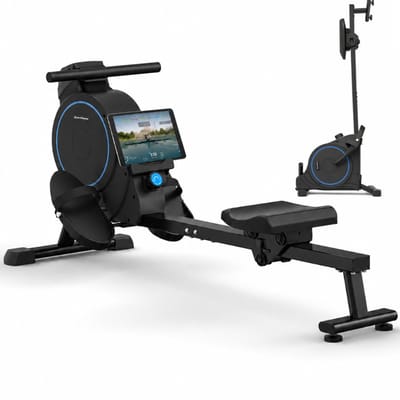 Sportfloww Roeitrainer - Roeimachine Met App - Inklapbaar Roeiapparaat - 16 Weerstandniveaus - Tot 195cm
