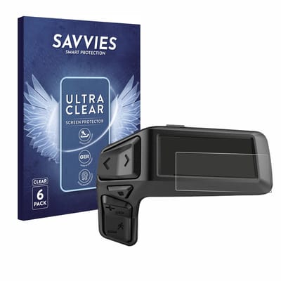 Savvies - Screenprotector voor Bosch Purion 200 - Folie Beschermfolie transparant 6 Stuks