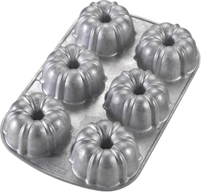 Muffinvorm met 6 Holtes voor Elegante Mini Cakes