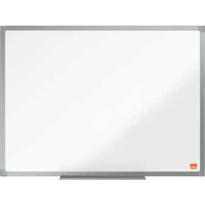 Nobo Essence Magnetisch Whiteboard Staal - 60x45cm - met Houder voor Whiteboard Marker - Grijs/Wit