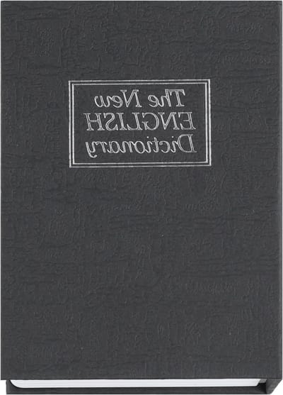 Boek Kluis - Geheime Opberger - Veilige Opslag - Combinatieslot - 11.5 x 8 cm - Zwart