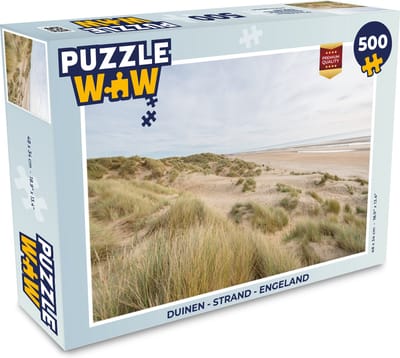 Puzzel Duinen - Strand - Engeland - Legpuzzel - Puzzel 500 stukjes