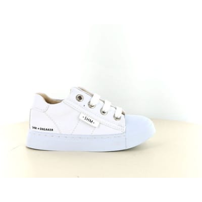 Sneakers | Meisjes, jongens | WHITE | Leer | Shoesme | Maat 24