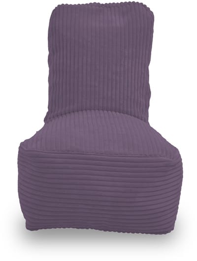 Whoober Fiji – Kinderstoel Zitzak – Paars dik ribfluweel – Comfortabel & Duurzaam