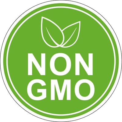 Non GMO sticker 100 mm