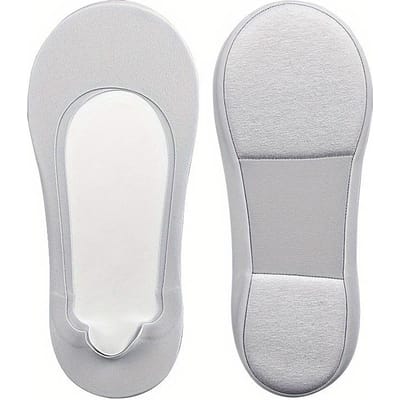 1 paar Arch Massage Comfortabele En Ademende Onzichtbare Sokken white