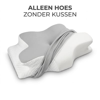 Quincs® Kussensloop - kussenovertrek - Kussen Hoes voor antisnurk kusssen - Niet geschikt voor andere kussens