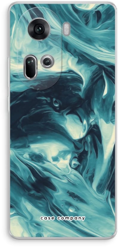 Case Company® - Hoesje geschikt voor Oppo Reno 11 hoesje - Dreaming About Whales - Soft Cover Telefoonhoesje - Bescherming aan alle Kanten en Schermrand