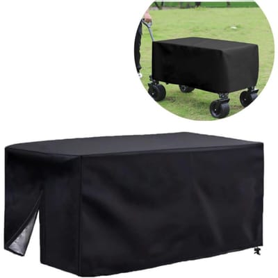Transporttrolleyhoes - Waterdicht - UV-bestendig - Stofwerend - Oxford-stof - Geschikt voor tuintrolleys (niet geschikt voor campingtrolleys)