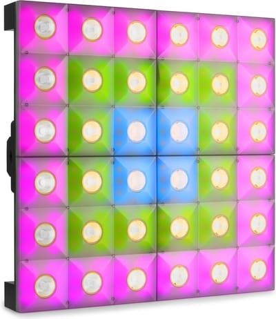 BeamZ LCB366 Hybride LED paneel met pixel control