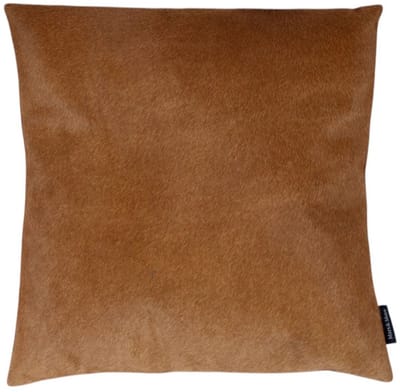 kussen koe uni bruin 45x45cm