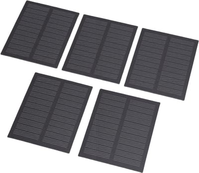 Zonnecel Set - Monokristallijn Paneel - Kleine Energieprojecten - Hoge Conversie Efficiëntie - 76x60mm