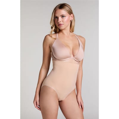 Hunkemöller Seamless Enhancing High-waisted Rio Briefs Beige