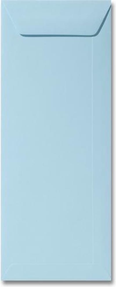 Envelop 12,5 x 31,2 Laguneblauw, 100 stuks
