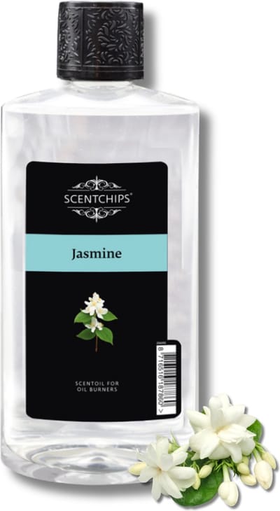 Scentchips® Jasmijn - Geurolie Voor Oliebrander - Parfum Olie - Geurolie Voor Lampenolie - Geurlamp Olie - 475ml