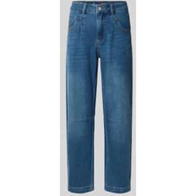 barrel fit jeans met steekzakken