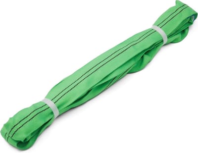 Ronde hijsband - Draagriem - Materiaal tillen - Hoge draagkracht - 2 meter - Rood