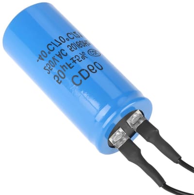 CD60 Draadstroomcondensator 50µF 50/60Hz voor Motoren, Luchtcompressoren en Startcapaciteit 220-265VAC