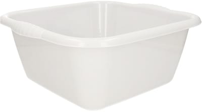 Afwasbak teil - 20 liter - grijs - kunststof - 46 x 42,5 x 30,5 cm