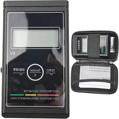Elektrostatische Veldmeter - Lading Tester - Materiële Testen - Niet-contact Meting - 0-50kV Bereik - Grijs