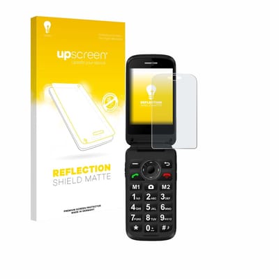 upscreen - Screenprotector voor Simvalley Mobile XL-970 - Folie Beschermfolie anti glare matte