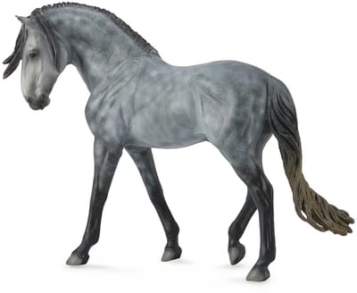 COLLECTA Figurine - Andalusische Hengst - 1:12 - Paarden - Handgeschilderd - Miniatuur