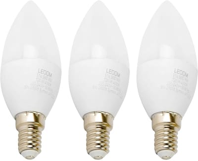 LED line LITE LED Kaarslamp C37 E14 - 8W (vervangt 60W) - 720lm - Ø37mm - 230V - Energiezuinig - 3 stuks