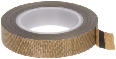 Dailygoods- PTFE Tape 2 Rollen - Hoge Temperatuur - 55mm x 10m - Bruin - Isolerende Band - Temperatuurbestendigheid 300℃ - Hittebestendige Tape