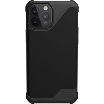 Urban Armor Gear Metropolis LT Apple iPhone 12 Pro Max Hoesje PU Zwart