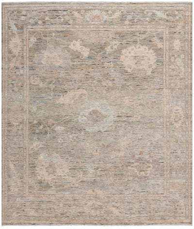 Elegant Art Deco Handgemaakt Tapijt