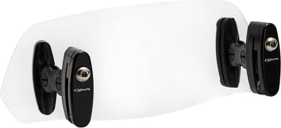 Spoilerschijf Clip-on - Motor Accessoire - Windbescherming Motor - Universele Pasvorm - 3-5 mm dikte - Transparant