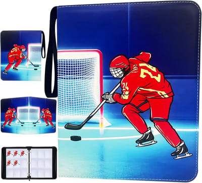 Verzamelalbum voor 900 Hockeykaarten en Sportkaarten met 50 Afneembare Hoezen
