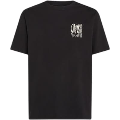 O'Neill Surf Heroes Graphic T-shirt Black Out Maat: M | T-shirts met Print Outlet | Heren | Zwart