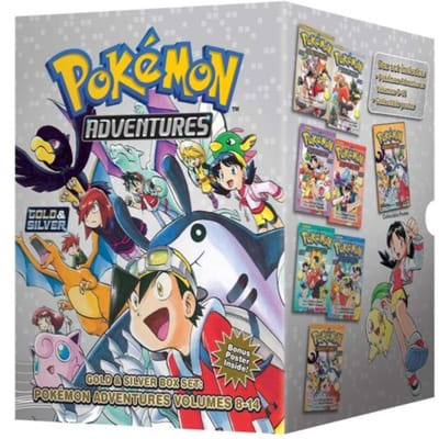 Pokemon Adventures Gold & Silver Box Set (Set Includes Vols. 8-14) - Pokemon Manga Box Sets - Hidenori Kusaka