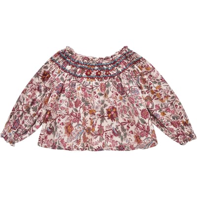 Louise Misha Blouse Electra Cream Savage Garden Size: 9M | Shirts Outlet | Unisex | Creme