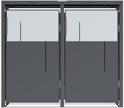 Westmann Varius 2 Metalen Containerombouw voor 2 kliko - Houtlook
