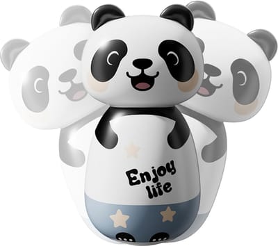 Opblaasbare Bokszak - Kinder Bokstraining - Actieve Spelletjes - Dierenvorm Ontwerp - 65 cm Hoog - Panda