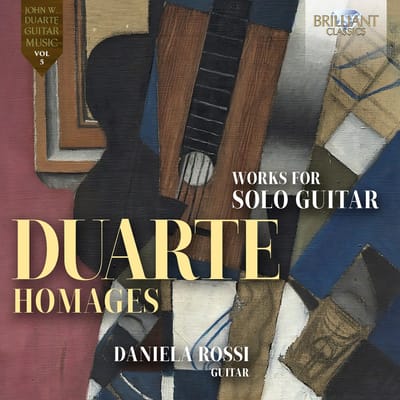 Daniela Rossi - Duarte: Homages, Works For Guitar Solo (CD)