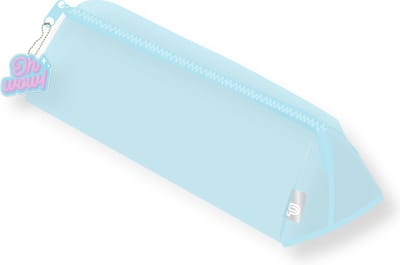 Etui Purple Passion - transparant blauw - 20 x 6 x 6 cm - K-PM020037