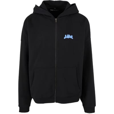 Hooded sweatshirt met rits Lost Youth Circle of Bloom