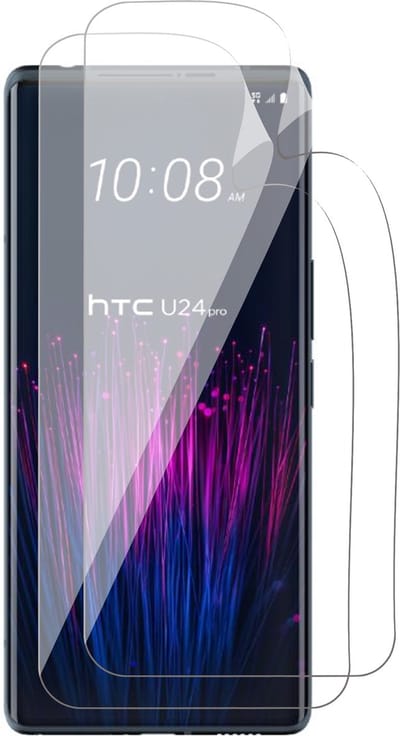 Screenprotector geschikt voor HTC U24 Pro - 2x FlexGuard Screen Protector