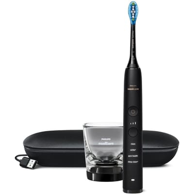 Philips Sonicare DiamondClean 9000 - Elektrische tandenborstel - Oplaadglas - Zwart - HX9911/09