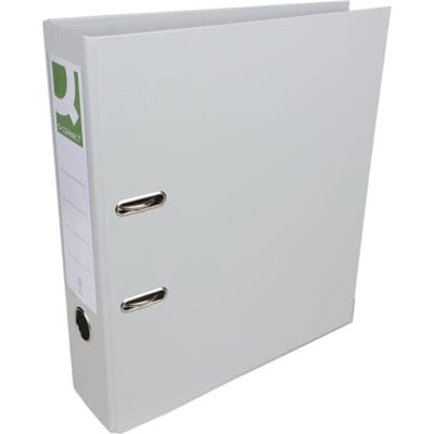 Q-CONNECT ordner, voor ft A4, volledig uit PP, rug van 8 cm, grijs