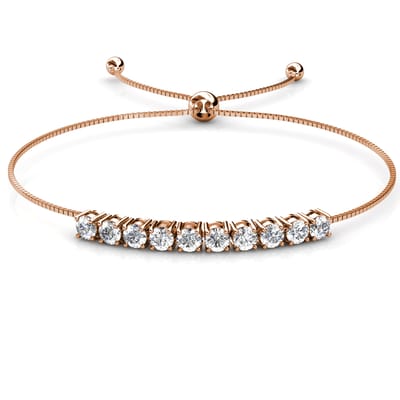 Mary Crystal Mia Sets - Roségoud en kristal