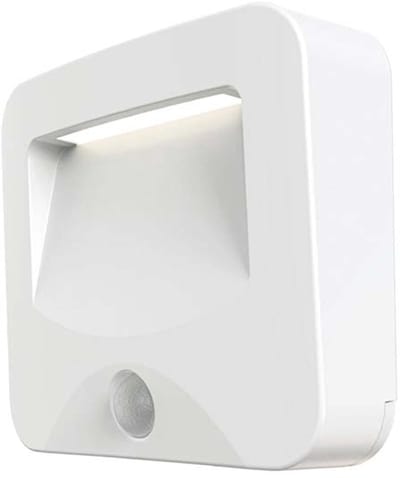 Profile LED Wandlamp - Bewegingsdetectie - Batterijgevoed - IP44 - Wit