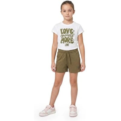 Setjes Leone 1947 Girl Sets T-Shirt + Short Love