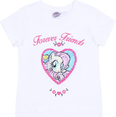 Wit T-shirt met korte mouwen My Little Pony Hasbro