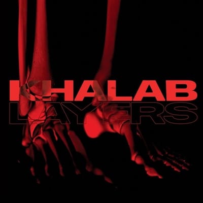 LP Plaat DJ KHALAB Layers HJ011 Hyperjazz Recor 2023 Italië Dans Electronica brown