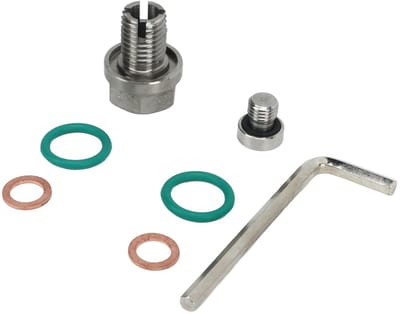 NTH products- Oliepan Reparatieset - Roestvrij Staal - Olieafvoerplug - O-Ringen - Gasket - Inclusief Inbussleutel