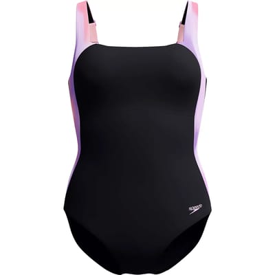 Speedo Lunalustre Printed Shaping Badpak Dames